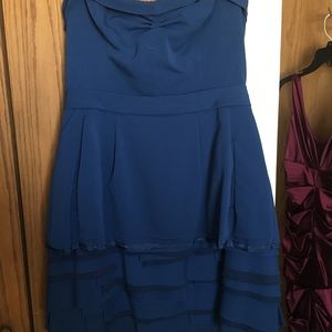 BCBG strapless dress